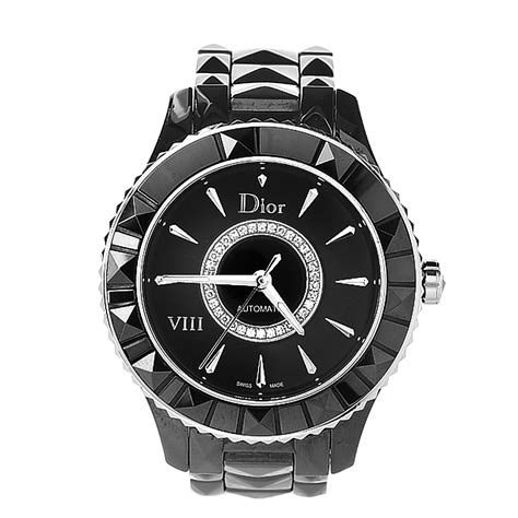 Dior VIII Automatic Diamond Black Ceramic 38 mm 